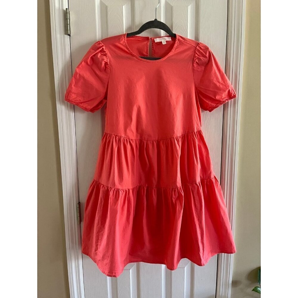 Adyson Parker Coral Tiered Dress